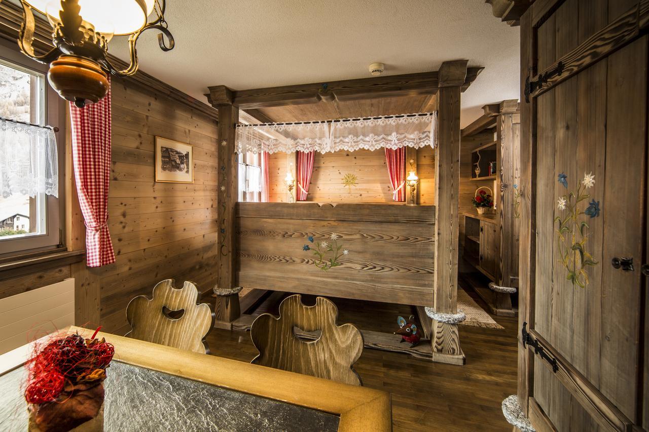 Hotel Olympia Saas-Almagell Dış mekan fotoğraf